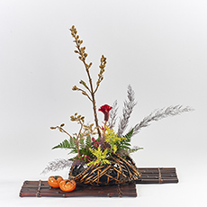 小原流台北支部　花展展花