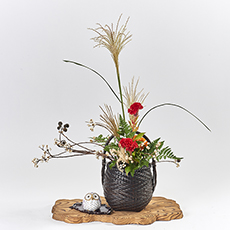 小原流台北支部　花展展花