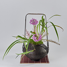 小原流台北支部　花展展花