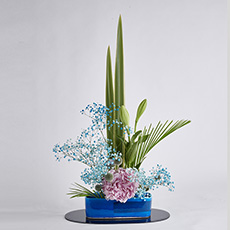小原流台北支部 花潮62期 花展展花