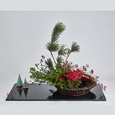 小原流台北支部　花展展花