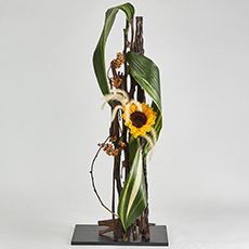 小原流台北支部　花展展花