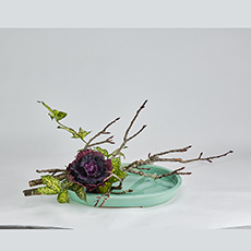小原流台北支部　花展展花